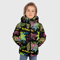 Куртка зимняя для мальчика Big Hero 6, цвет: 3D-черный — фото 2