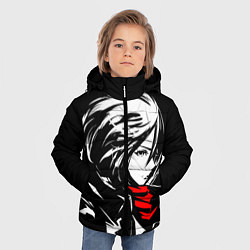 Куртка зимняя для мальчика АТАКА ТИТАНОВ, цвет: 3D-красный — фото 2