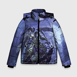 Куртка зимняя для мальчика Darksiders 2, цвет: 3D-черный