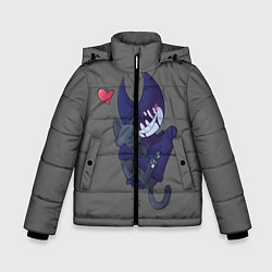 Куртка зимняя для мальчика Bendy And The Ink Machine, цвет: 3D-светло-серый