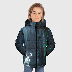 Куртка зимняя для мальчика Олень, цвет: 3D-красный — фото 2