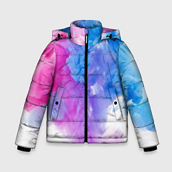 Куртка зимняя для мальчика Дым, цвет: 3D-черный