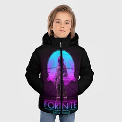 Куртка зимняя для мальчика Fortnite, цвет: 3D-черный — фото 2