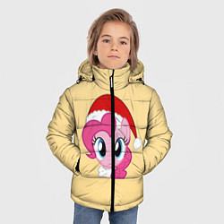 Куртка зимняя для мальчика New Year Pony, цвет: 3D-черный — фото 2