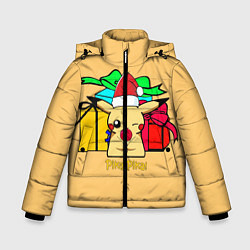 Зимняя куртка для мальчика New Year Pikachu