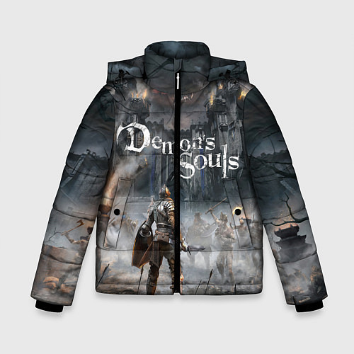 Зимняя куртка для мальчика Demons Souls / 3D-Красный – фото 1