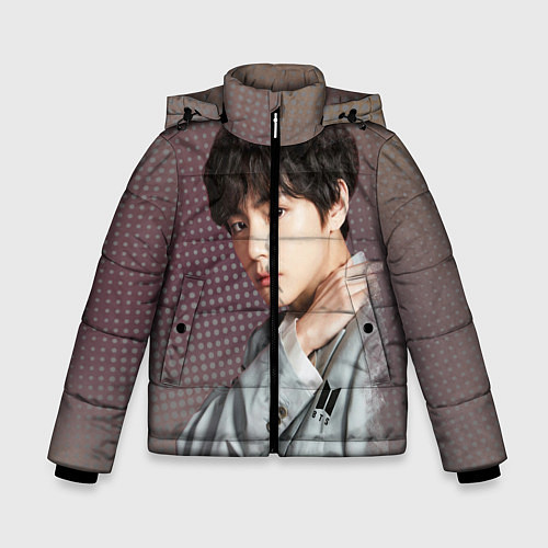 Зимняя куртка для мальчика BTS Ким Тэ Хён / 3D-Красный – фото 1