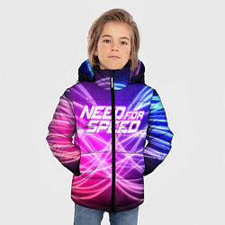 Куртка зимняя для мальчика NFS NEED FOR SPEED S, цвет: 3D-черный — фото 2