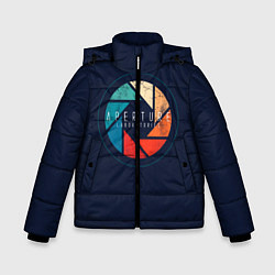 Куртка зимняя для мальчика Portal, цвет: 3D-черный