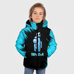 Куртка зимняя для мальчика ImpostorMaradona, цвет: 3D-черный — фото 2