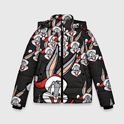 Куртка зимняя для мальчика Bugs Bunny, цвет: 3D-красный