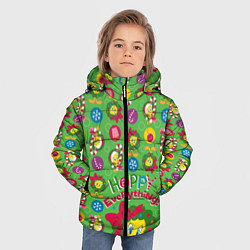 Куртка зимняя для мальчика Happy everything!, цвет: 3D-светло-серый — фото 2