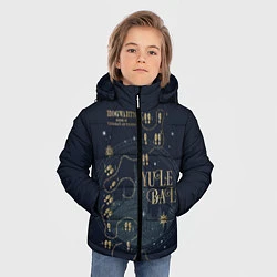 Куртка зимняя для мальчика Святочный Бал, цвет: 3D-красный — фото 2