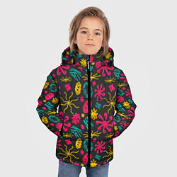 Куртка зимняя для мальчика 3D фигуры, цвет: 3D-черный — фото 2