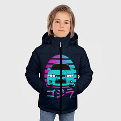 Куртка зимняя для мальчика Skyline R33, цвет: 3D-черный — фото 2