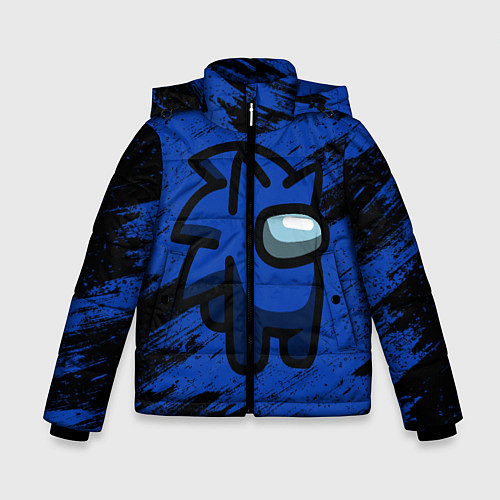 Зимняя куртка для мальчика AMONG US - СОНИК / 3D-Светло-серый – фото 1
