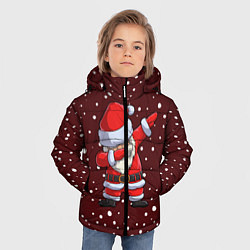 Куртка зимняя для мальчика Dab-Santa, цвет: 3D-черный — фото 2