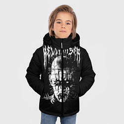 Куртка зимняя для мальчика Hellraiser, цвет: 3D-черный — фото 2