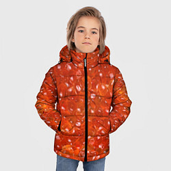 Куртка зимняя для мальчика Красная икра, цвет: 3D-красный — фото 2