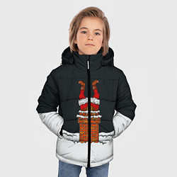 Куртка зимняя для мальчика С Новым Годом!, цвет: 3D-черный — фото 2