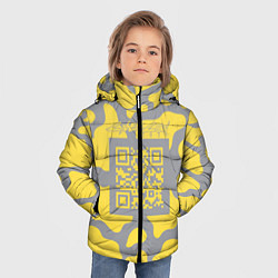 Куртка зимняя для мальчика CyberCow 2021, цвет: 3D-черный — фото 2