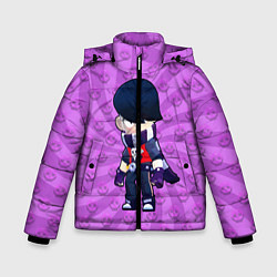Куртка зимняя для мальчика BRAWL STARS EDGAR, цвет: 3D-черный