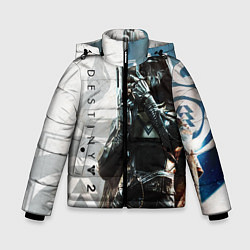 Куртка зимняя для мальчика DESTINY, HUNTER, цвет: 3D-светло-серый
