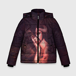 Куртка зимняя для мальчика Альбедо, цвет: 3D-черный