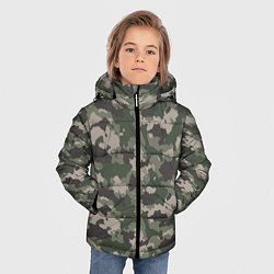 Куртка зимняя для мальчика Классический камуфляж, цвет: 3D-красный — фото 2
