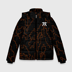 Куртка зимняя для мальчика Cs:go - Fnatic 2021 Bootcamp, цвет: 3D-черный