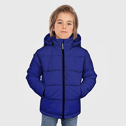 Куртка зимняя для мальчика Синий, цвет: 3D-черный — фото 2