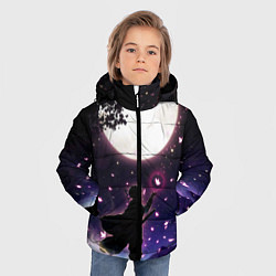 Куртка зимняя для мальчика Шинобу Кочо Клинок демонов, цвет: 3D-красный — фото 2