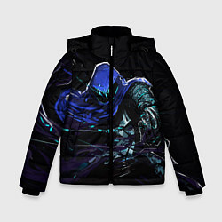 Куртка зимняя для мальчика Omen, цвет: 3D-черный