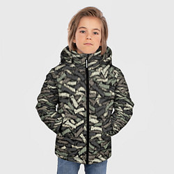 Куртка зимняя для мальчика Камуфляж - Димон, цвет: 3D-светло-серый — фото 2