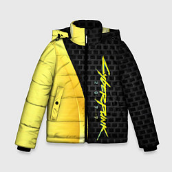 Куртка зимняя для мальчика Cyberpunk 2077 Exclusive S, цвет: 3D-светло-серый