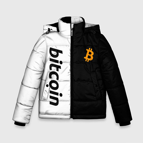 Зимняя куртка для мальчика БИТКОИН BITCOIN Z / 3D-Светло-серый – фото 1