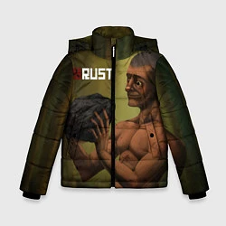 Куртка зимняя для мальчика Rust, цвет: 3D-светло-серый