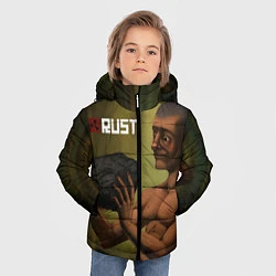 Куртка зимняя для мальчика Rust, цвет: 3D-светло-серый — фото 2