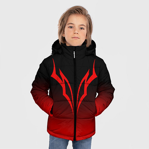 Зимняя куртка для мальчика BERSERK БЕРСЕРК / 3D-Светло-серый – фото 3