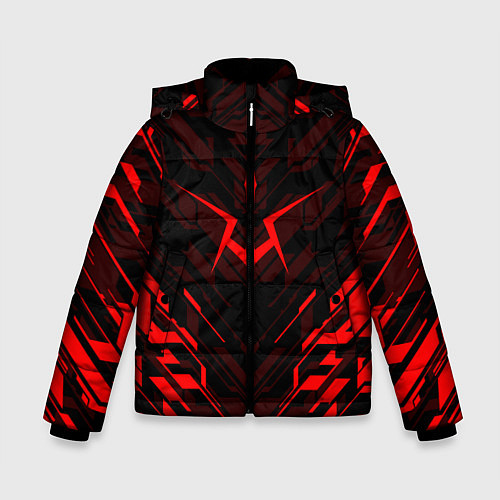 Зимняя куртка для мальчика КОД ГИАС CODE GEASS / 3D-Красный – фото 1