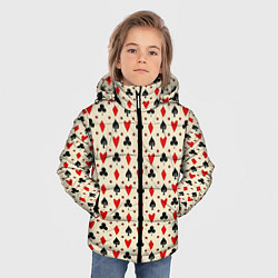 Куртка зимняя для мальчика Масти, цвет: 3D-светло-серый — фото 2