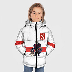 Куртка зимняя для мальчика Дота, цвет: 3D-черный — фото 2