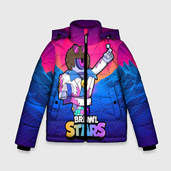 Куртка зимняя для мальчика STU DISCO СТУ Brawl Stars, цвет: 3D-черный