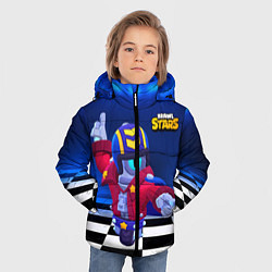 Куртка зимняя для мальчика STU СТУ Brawl Stars, цвет: 3D-черный — фото 2