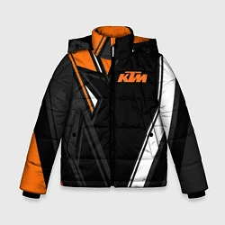 Куртка зимняя для мальчика KTM КТМ, цвет: 3D-светло-серый