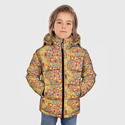 Куртка зимняя для мальчика Волшебный лес, цвет: 3D-черный — фото 2