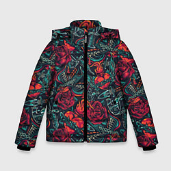 Куртка зимняя для мальчика Предвестники, цвет: 3D-светло-серый