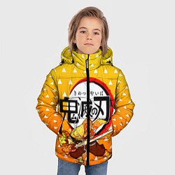 Куртка зимняя для мальчика ЗЕНИЦУ ZENITSU, цвет: 3D-светло-серый — фото 2