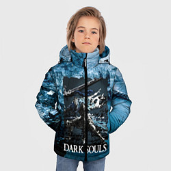 Куртка зимняя для мальчика DARKSOULS Project Dark, цвет: 3D-черный — фото 2