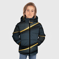 Куртка зимняя для мальчика 3D luxury gold, цвет: 3D-красный — фото 2